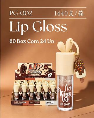 Lip gloss c/24pcs pink