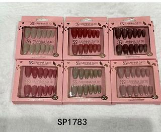 Unha postica em pvc c/12pcs SABRINA SATO