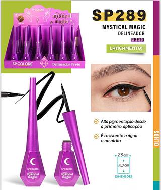 Delineador Preto c/24pçs Sp Colors