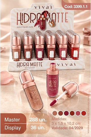Batom liquido matte hidra /36pcs VIVAI