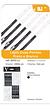 Lapis de Olho Preto e Branco /12pcs VIVAI
