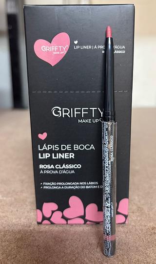 Lápis Labial (Rosa Clássico) c/24pçs Griffty