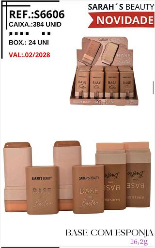 Base em bastao c/24pcs SARAHS