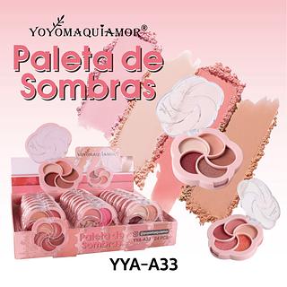 Paleta de sombras /24pcs Yoyo maquiamor
