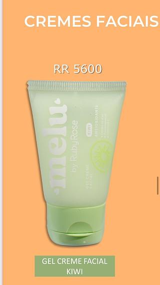 Gel creme facial antioxidante kiwi Melu/ 1pç (RR-5600) Ruby rose