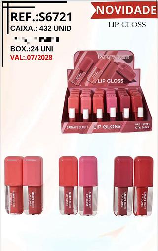 Lip gloss c/24pcs Sarah´s Beauty
