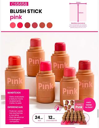 Blush Stick pink /24unid Pink 21