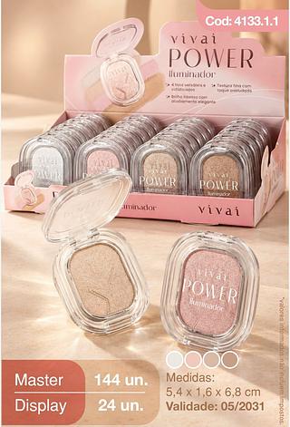 Iluminador power c/24pcs VIVAI