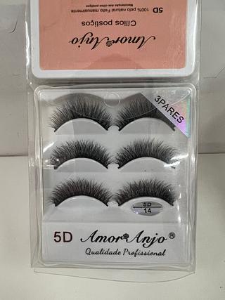 Cilios Postiços AmoreAnjo 3pares (3A-14)