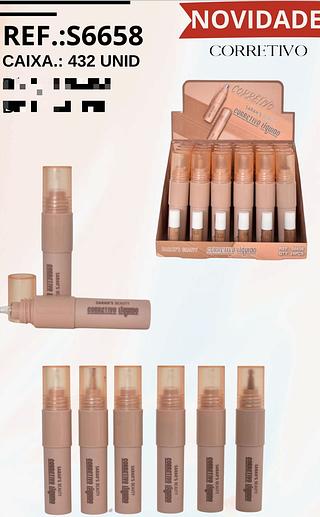 Corretivo Liquido c/24pcs Sarah's