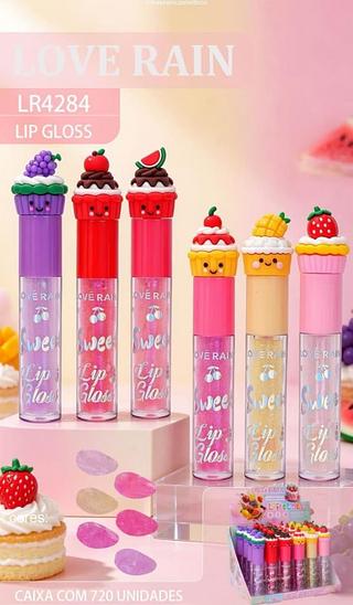 Lip gloss C/24pcs LOVE RAIN
