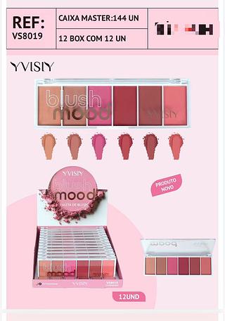 Paleta de blush /12pcs YVISIY