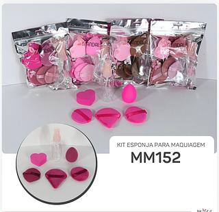 Kit esponja para maquiagem C/12pcs Mandala
