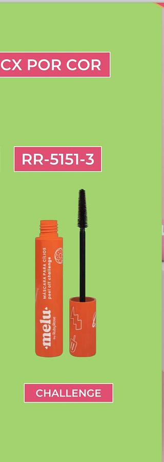 Mascara para Cilios Peel off Melu/ 12pcs RUBY ROSE