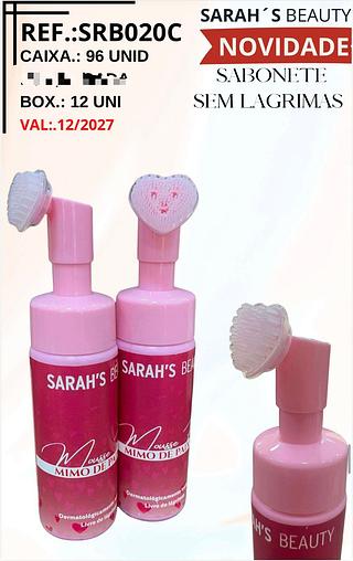 Sabonete sem lagrimas c/12pcs Sarah´s Beauty