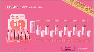 Blush Stick Lovely c/36pçs Ruby Rose