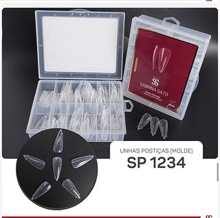 Unha postica plastico 120pcs c/6box SABRINA SATO