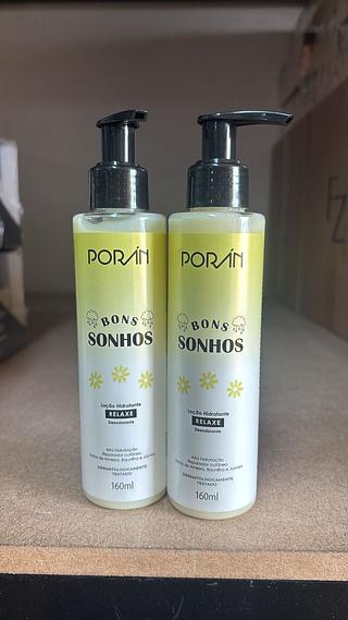 Loção Hidratante Relaxe Bons Sonhos /12unid Porán