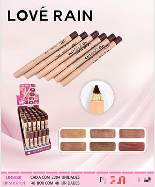 Lapis Labial c/48pçs Love Rain