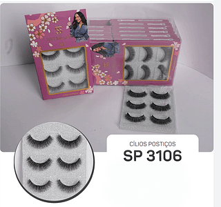 Cilios posticos C/3 paris SABRINA SATO
