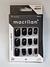 Unha posticas preto Medio Macrilan C/12pcs UP315A
