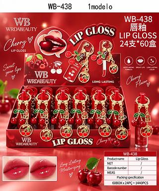 Lip gloss cherry c/24pcs