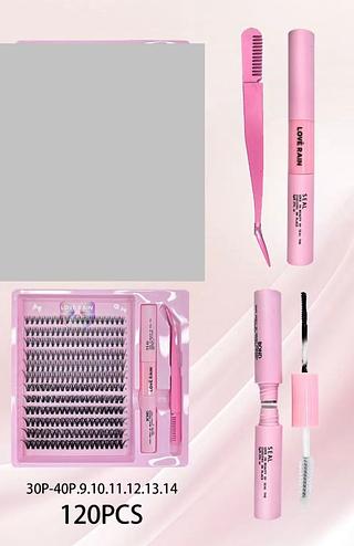 Kit cilios（tufinho）/12pcs 30p-40p LOVE RAIN