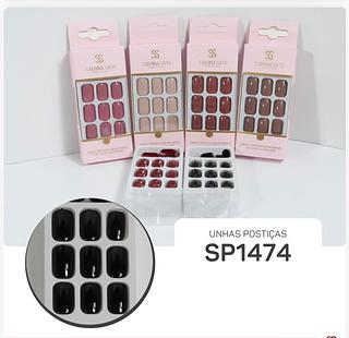 Unha postica em pvc c/12pcs SABRINA SATO