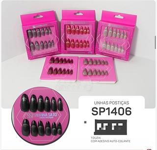 Unhas Postiças c/12pçs Sabrina Sato