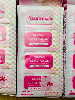 Lenco demaquilante rosa mosqueta YASMIM JU