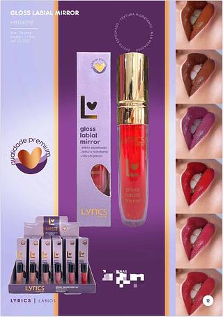 Gloss Labial mirror make up C/24pcs Lyrics