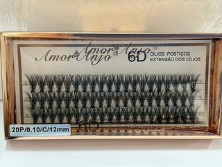 Cilios tufinho (20p/0.10/12mm ) Amor & Anjo /10pçs