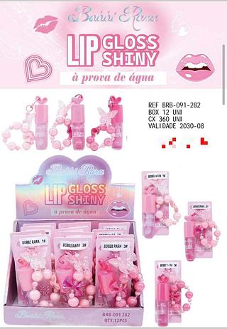 Lip gloss shiny /12pcs Bobbi Rara