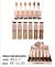 Corretivo liquido matte/ 24pçs (LN02260) Lua&neve
