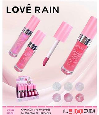 Lip oil c/24pcs LOVE RAIN