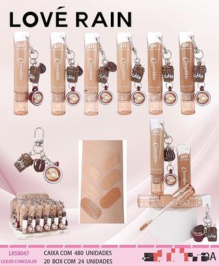 Corretivo liquido c/24pcs LOVE RAIN
