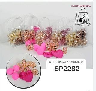Kit esponja para maquiagem c/12 SABRINA SATO