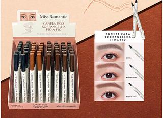 Caneta para sobrancelha fio a fio /48pcs MISS ROMANTIC