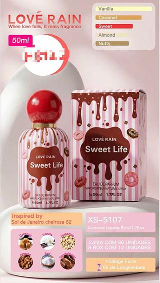 Perfume 50ml /12pcs Love Rain