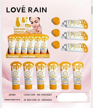 Primer Hidratante Orange /24pçs Love Rain