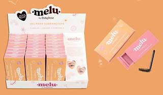 Gel modelador para sobrancelhas Melu/ 24UNID Rubyrose (HB-F518)