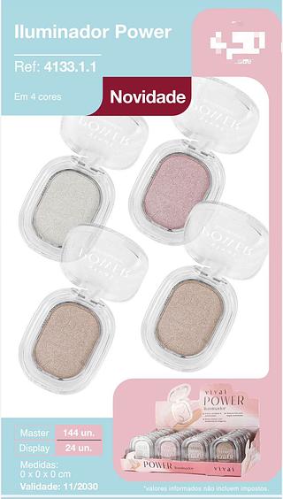 Iluminador power c/24pcs VIVAI