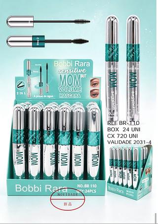 Mascara de cilios 2em1 c/24pcs (BR-110) BOBBI RARA