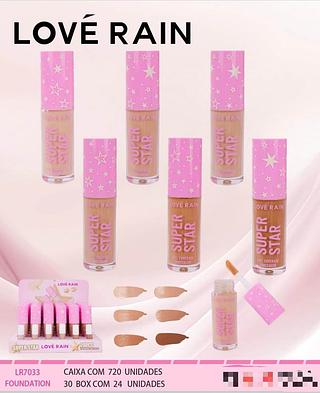Corretivo Liquido c/24pcs LOVE RAIN