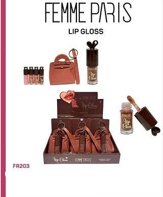 Lip gloss c/12pcs FEMME PARIS