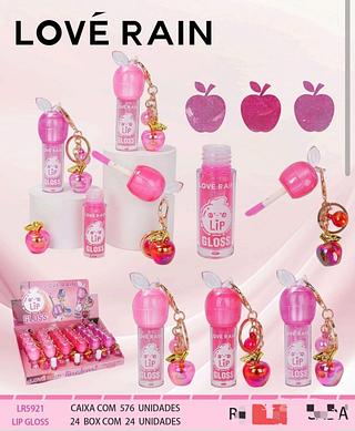 Lip gloss c/24pcs LOVE RAIN