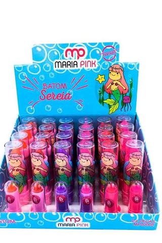 Batom Sereia/ 24pçs Maria pink (MP10005)