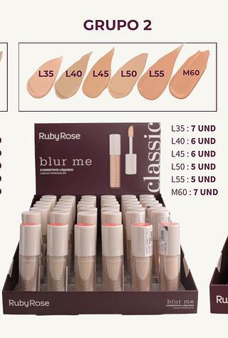 Corretivo liquido blur me classic /36pcs RUBY ROSE