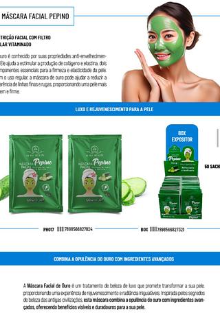 Mascara Facial Pepino c/50pcs Phallebeauty