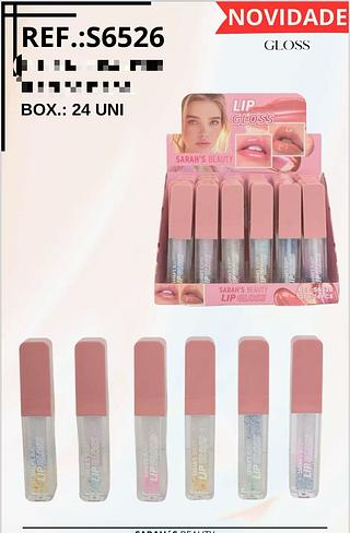 Lip Gloss /24pcs S6526 SARAH